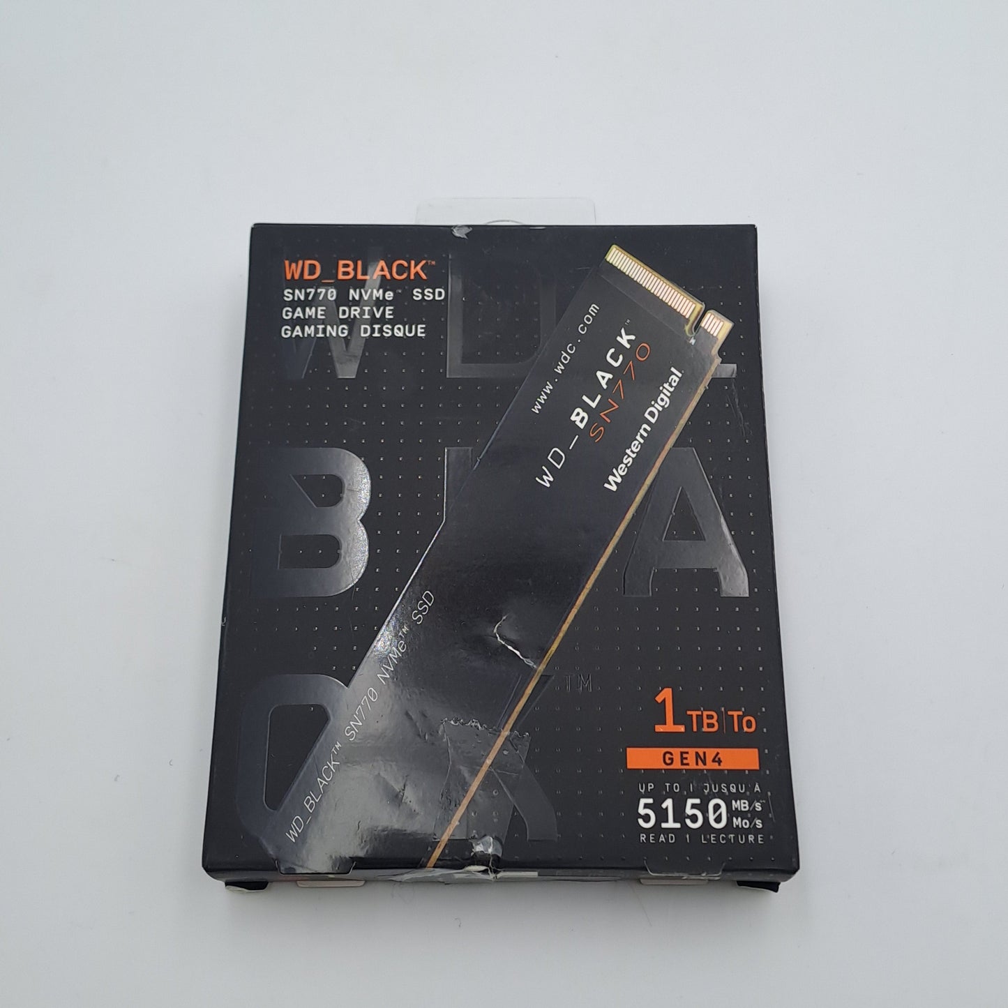 WD_BLACK SN770 NVMe SSD 1TB – Gen4, Lettura fino a 5150MB/s