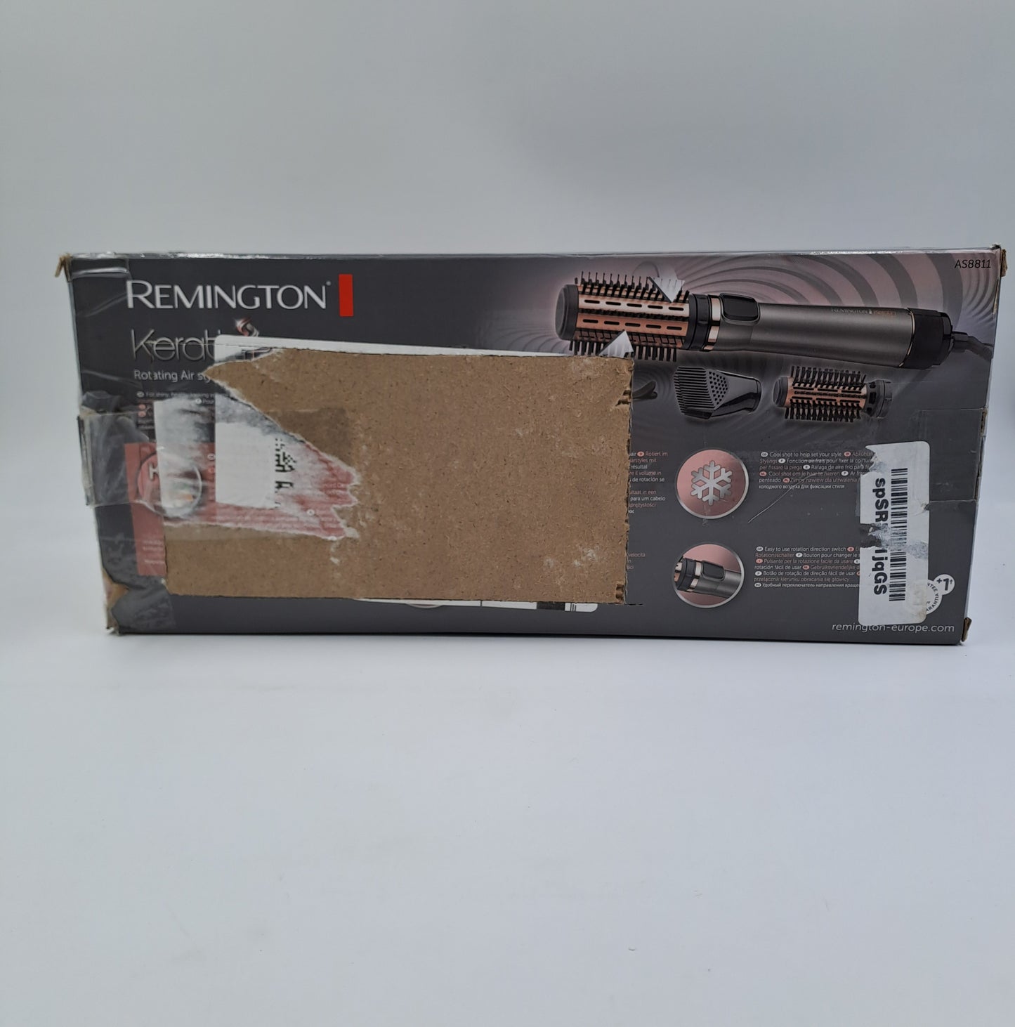 Remington Keratin Protect – Spazzola Rotante Asciugacapelli