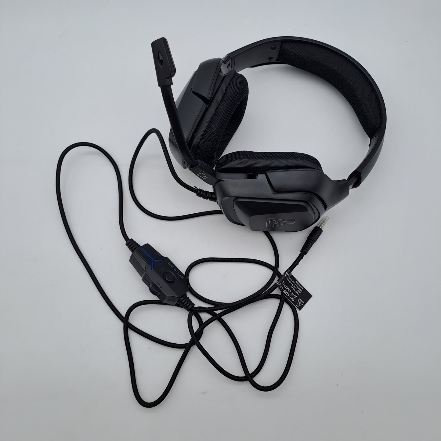 The G-Lab Korp Cobalt Cuffie Gaming con Microfono
