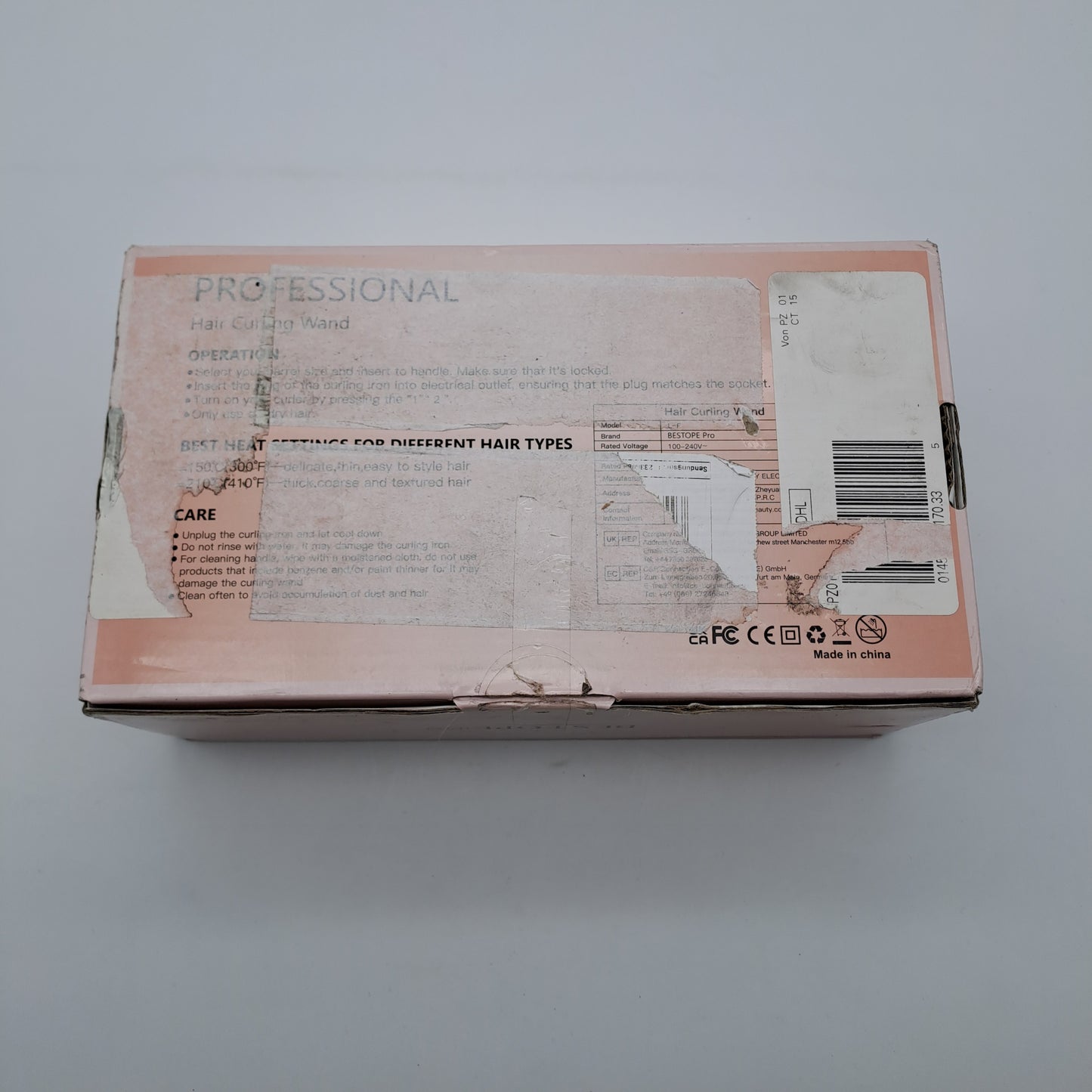 BESTOPE Pro Ferro Arricciacapelli 6 in 1