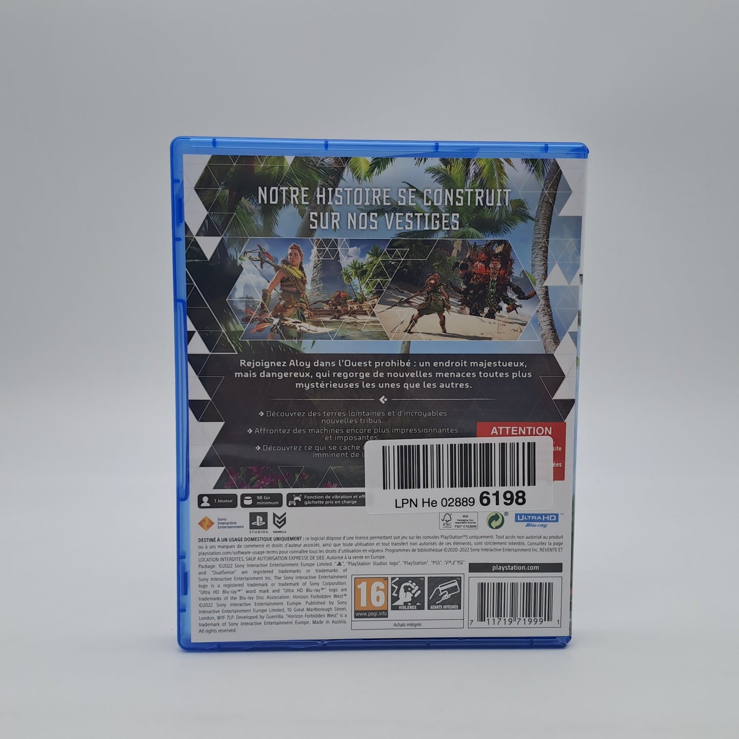 Horizon II Forbidden West pour PS5