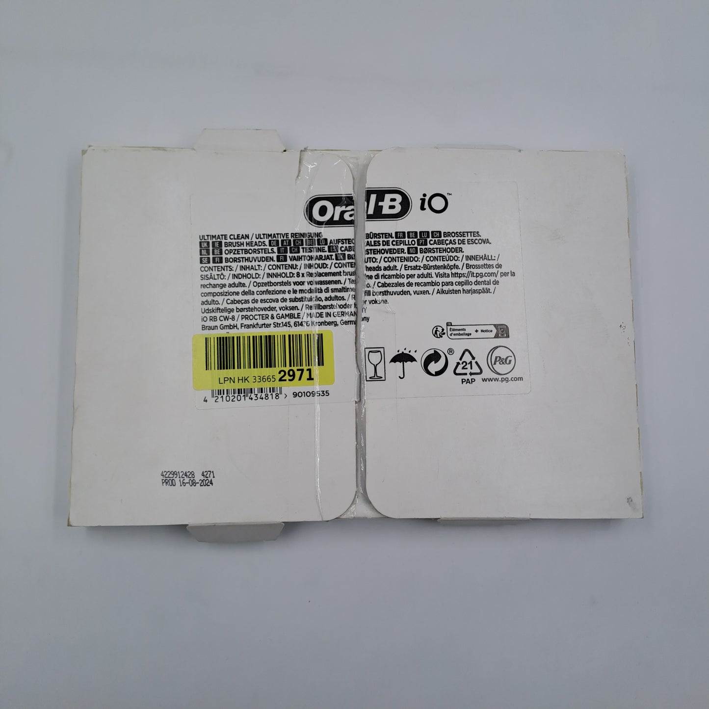 Oral-B iO Testine Ultimate Clean – Confezione 6 Pezzi