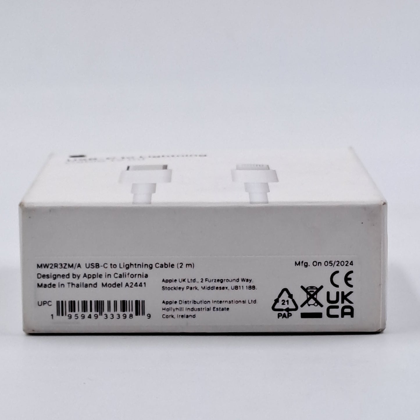 Cavo Apple USB-C to Lightning 2 m