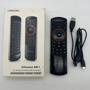 Orbsmart AM-1 Air Mouse 2.4 GHz con Tastiera Wireless e Telecomando IR