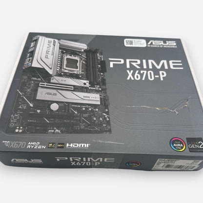 ASUS Prime X670-P Socket AM5 Ryzen 7000 ATX