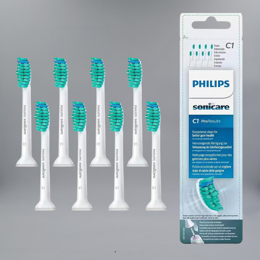 Philips Sonicare C1 ProResults 8 Testine Spazzolino Elettrico Originali Nuove