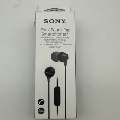 Sony MDR-EX15AP – Auricolari In-Ear con Microfono e Jack da 3,5 mm