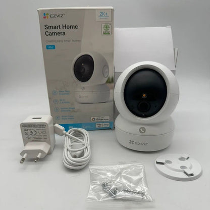 EZVIZ H6c 2K+ – Telecamera Wi‑Fi Interna Motorizzata 4 MP con Visione Notturna