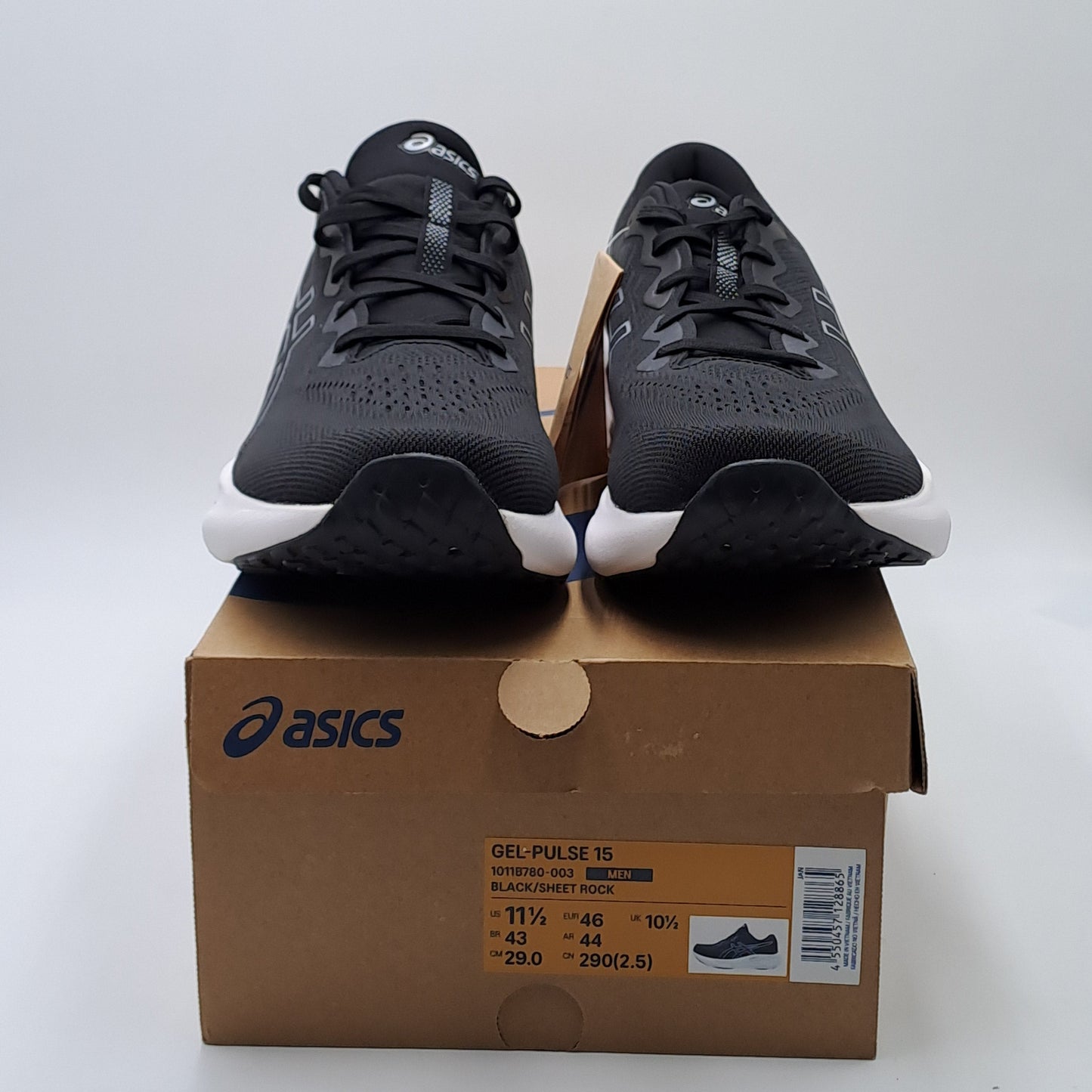 Asics Gel-Pulse 15 Uomo Black/Sheet Rock