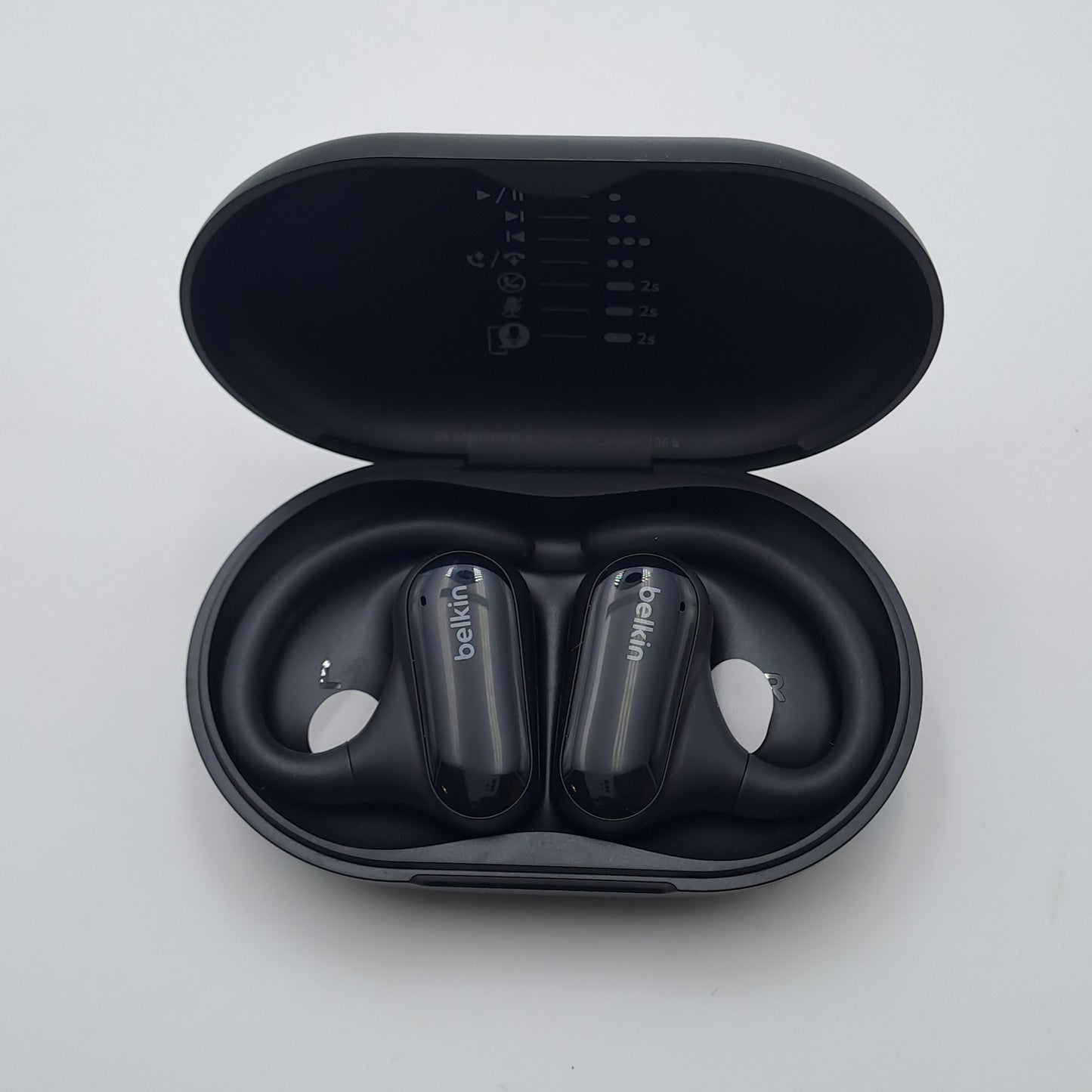 Belkin SoundForm ClearFit – Auricolari Wireless Open-Ear con Custodia di Ricarica