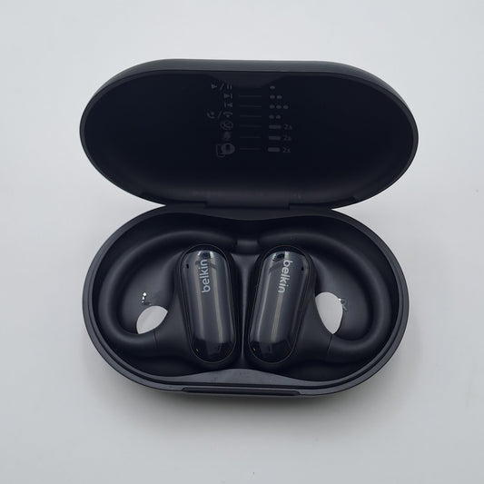 Belkin SoundForm ClearFit – Auricolari Wireless Open-Ear con Custodia di Ricarica