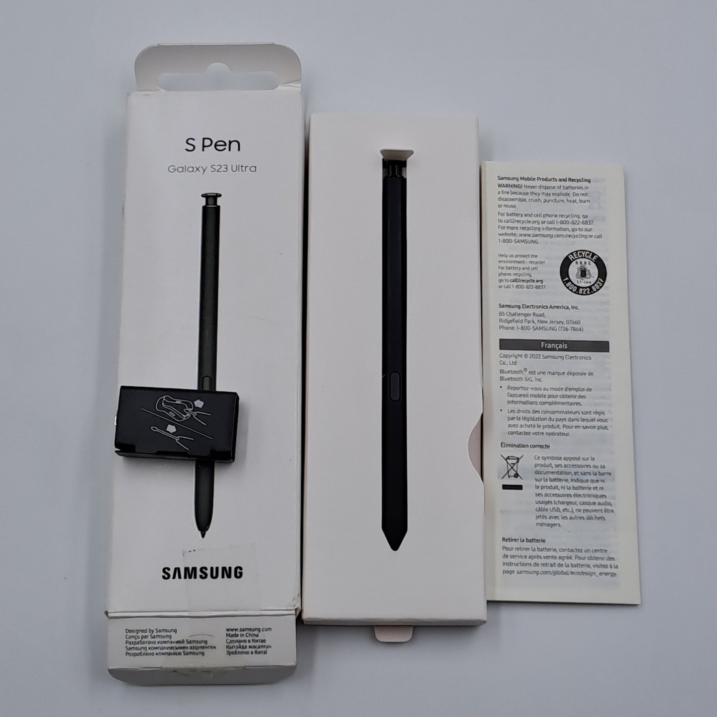 Samsung S Pen Originale per Galaxy S23 Ultra – Nero