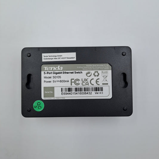 Tenda SG105 – Switch Gigabit 5 Porte