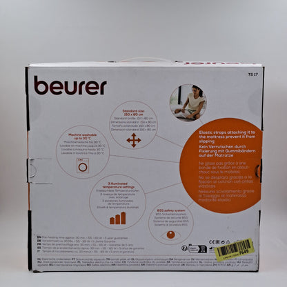 Beurer TS17 Scaldamaterasso Elettrico – Misura 150x80 cm