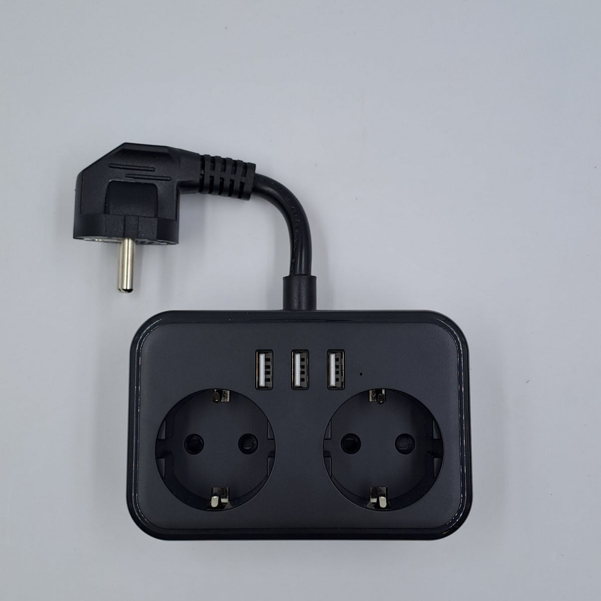 Presa Multipla 2 Vie con 3 Porte USB 3.1A