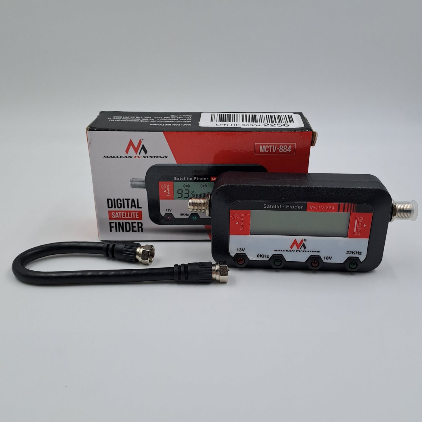 MACLEAN TV SYSTEMS – Digital Satellite Finder MCTV-884