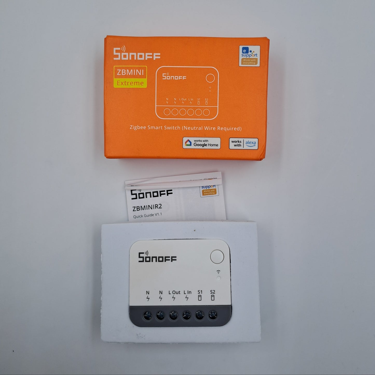 Sonoff ZBMINI Extreme Zigbee Smart Switch – Interruttore Intelligente