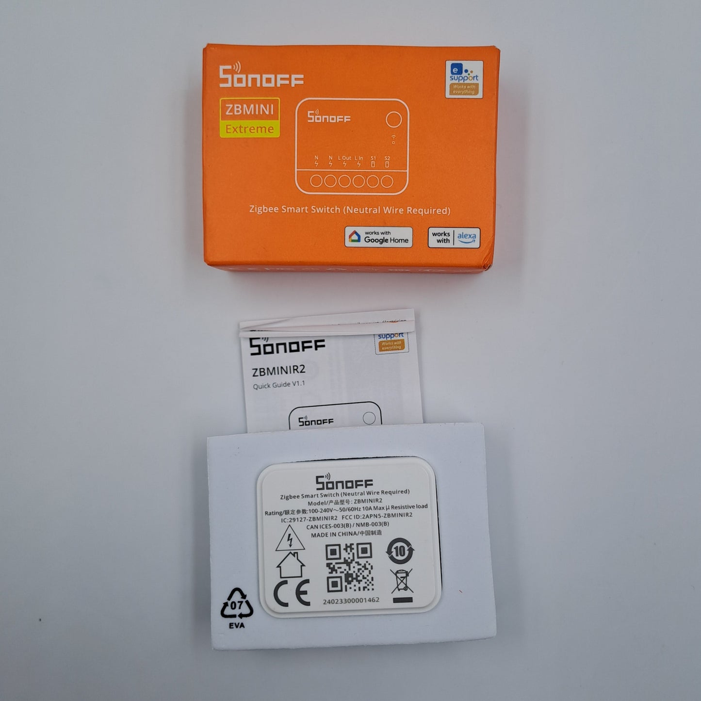 Sonoff ZBMINI Extreme Zigbee Smart Switch – Interruttore Intelligente