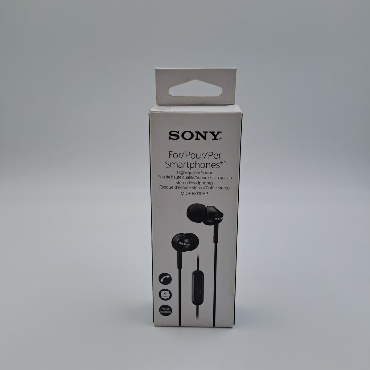 Sony MDR-EX110AP – Écouteurs stéréo intra-auriculaires pour smartphone