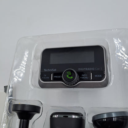 TechniSat DIGITRADIO Car 1 Adattatore DAB/DAB+ per Auto con Trasmettitore FM