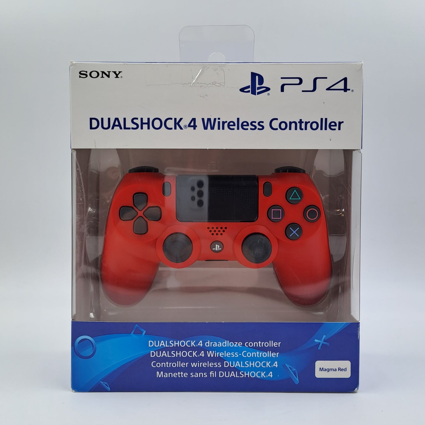 Controller Wireless Sony DualShock 4 PS4 Rosso Magma
