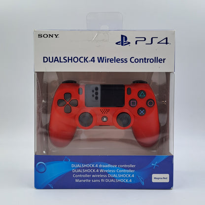 Controller Wireless Sony DualShock 4 PS4 Rosso Magma