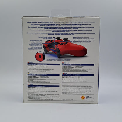 Controller Wireless Sony DualShock 4 PS4 Rosso Magma