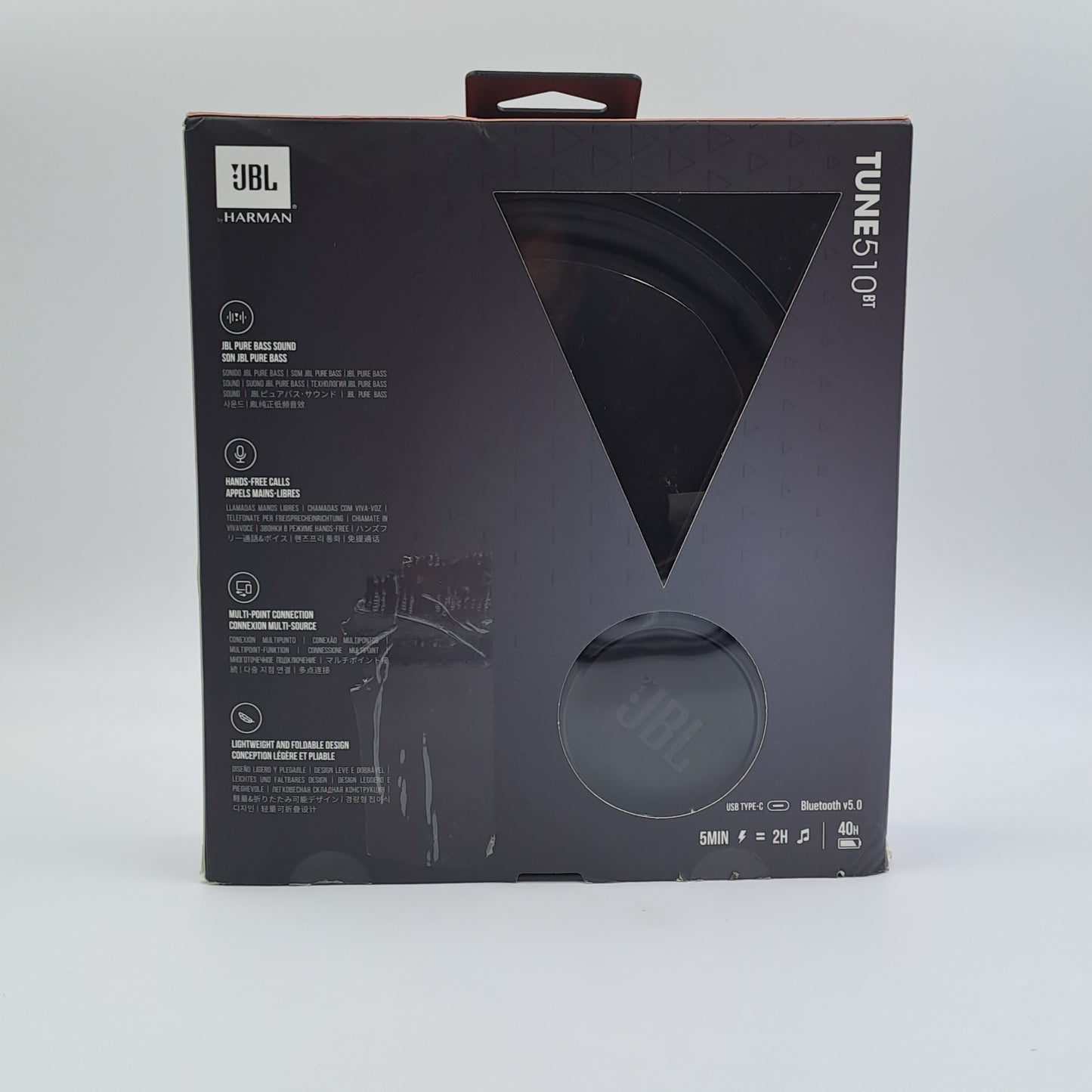 JBL Tune 510BT – Cuffie Wireless Bluetooth Pure Bass
