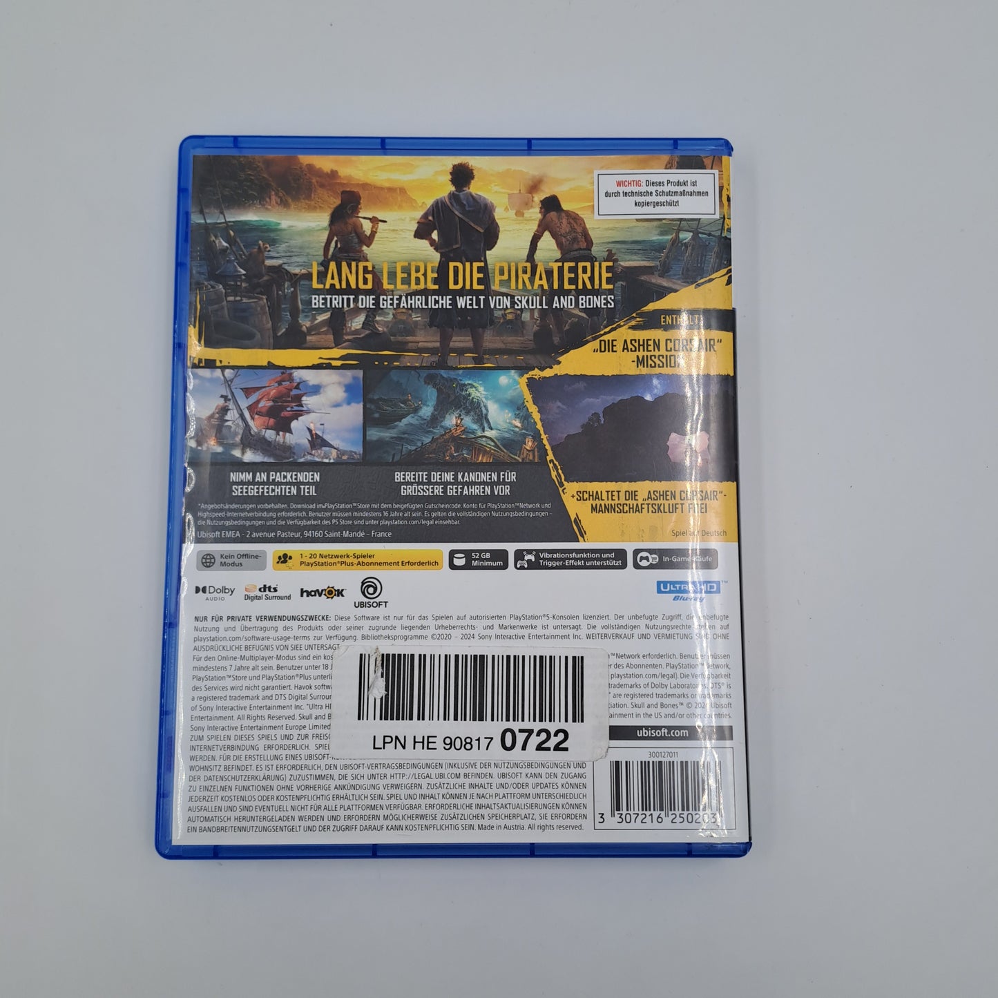 Skull and Bones Limited Edition per PS5