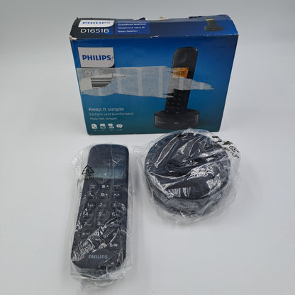 Philips D1651B Telefono Cordless Digitale DECT
