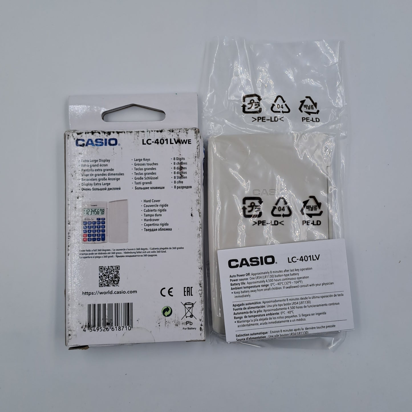 Calcolatrice Casio Petite FX LC-401LV