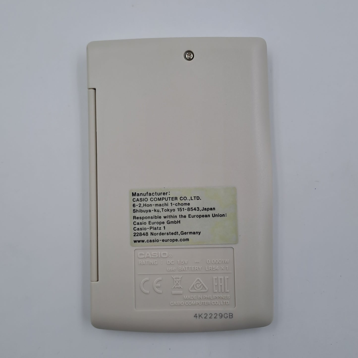 Calcolatrice Casio Petite FX LC-401LV