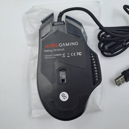 Ratón para juegos Mars Gaming MM018 RGB