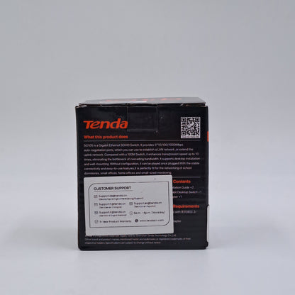 Conmutador Ethernet Tenda SG105 de 5 puertos Gigabit y 1000 Mbps Plug &amp; Play