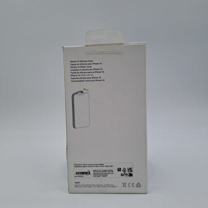 Funda de silicona de Apple para iPhone 14 – Compatible con MagSafe