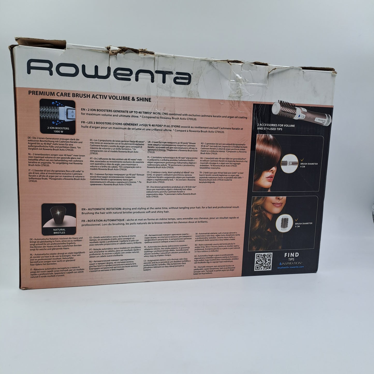 Spazzola Rotante Rowenta Brush Activ – Volume & Shine