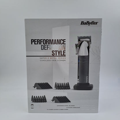 BaByliss Performance Style Super-X Metal Series – Cortapelos profesional