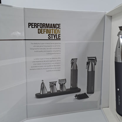 BaByliss Performance Style Super-X Metal Series – Cortapelos profesional