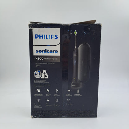 Philips Sonicare ProtectiveClean 4300 HX6800/87 – Cepillo de dientes eléctrico sónico con sensor de presión y estuche