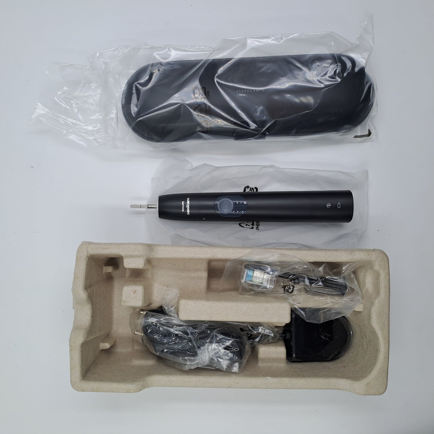 Philips Sonicare ProtectiveClean 4300 HX6800/87 – Cepillo de dientes eléctrico sónico con sensor de presión y estuche