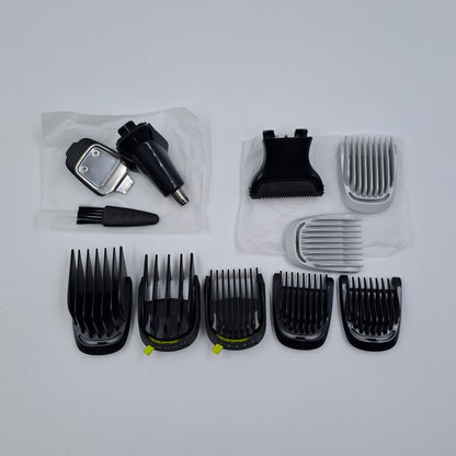Philips Series 5000 12-in-1 Multigroom – Beard Trimmer and Wet &amp; Dry Body Grooming with Complete Accessories