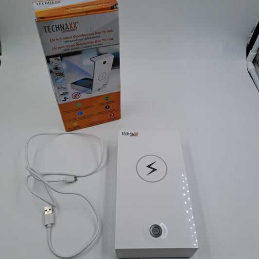 Technaxx Germany TX-148 – Box Disinfezione UV-C con Ricarica Wireless