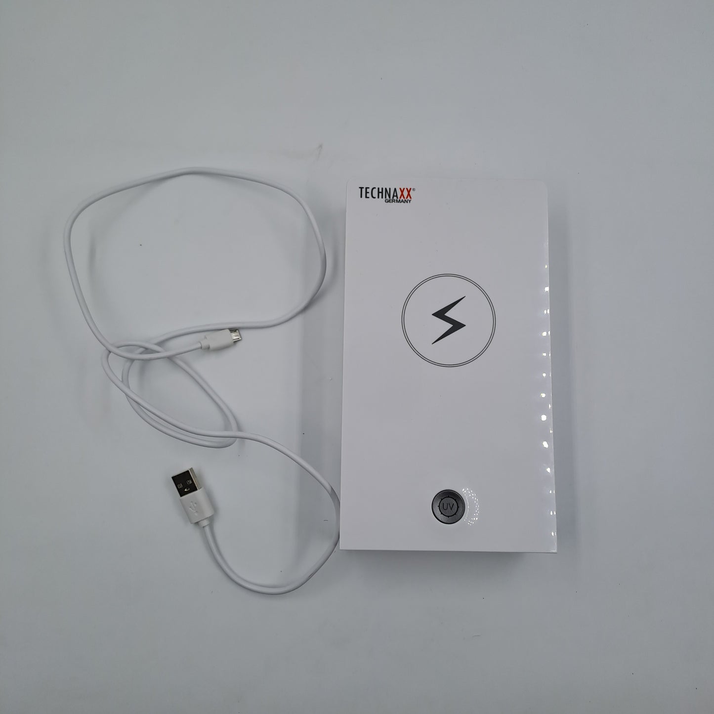 Technaxx Alemania TX-148 – Caja de desinfección UV-C con carga inalámbrica