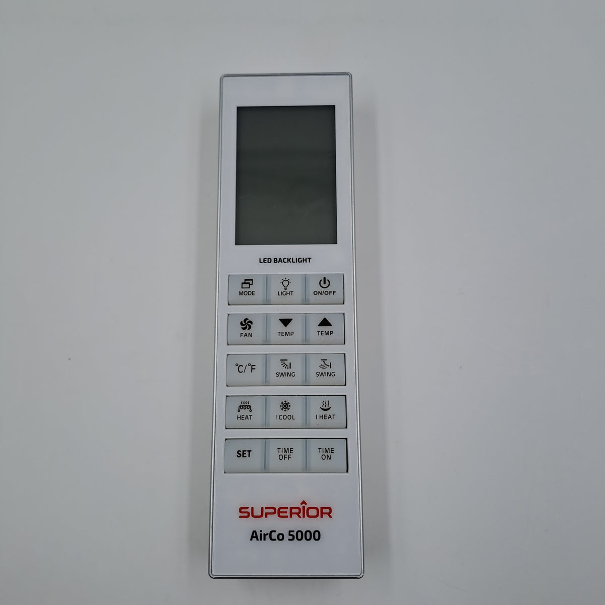 Control remoto universal para aire acondicionado Superior Electronics AirCo 5000 (5000 en 1) con pantalla LCD retroiluminada