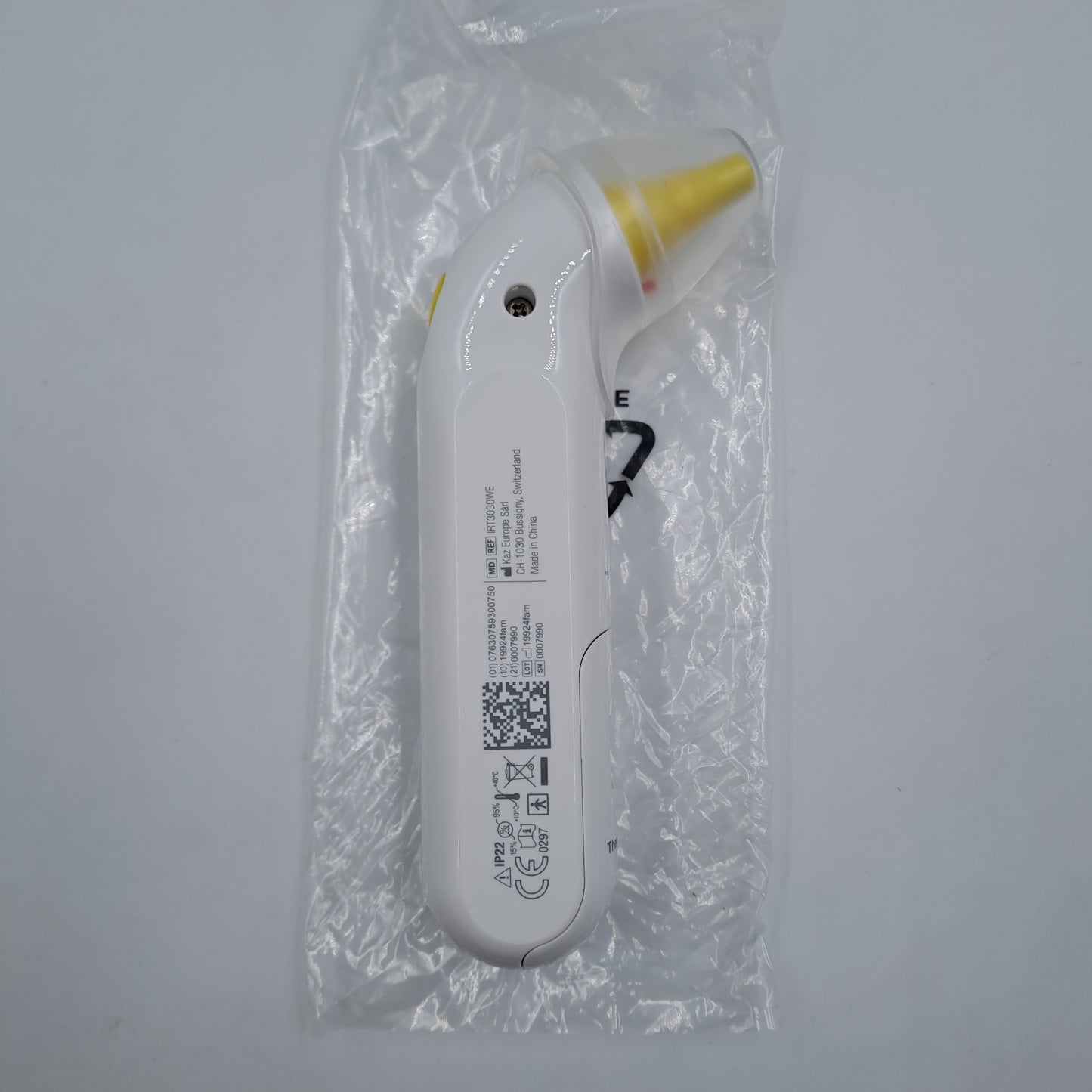 Termómetro de oído digital Braun ThermoScan 3 con tapas protectoras