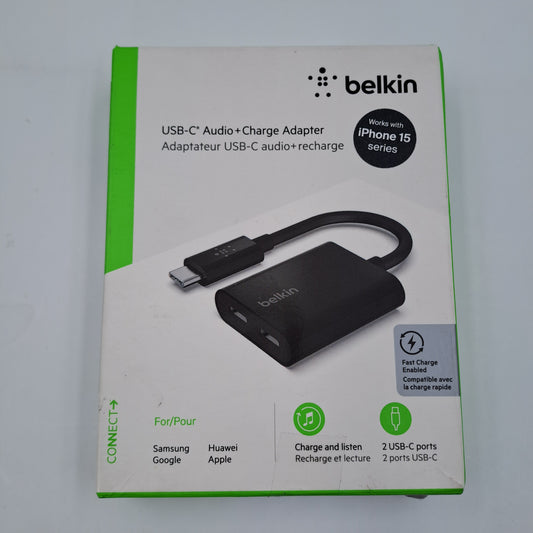 Belkin USB-C Audio + Charge Adapter