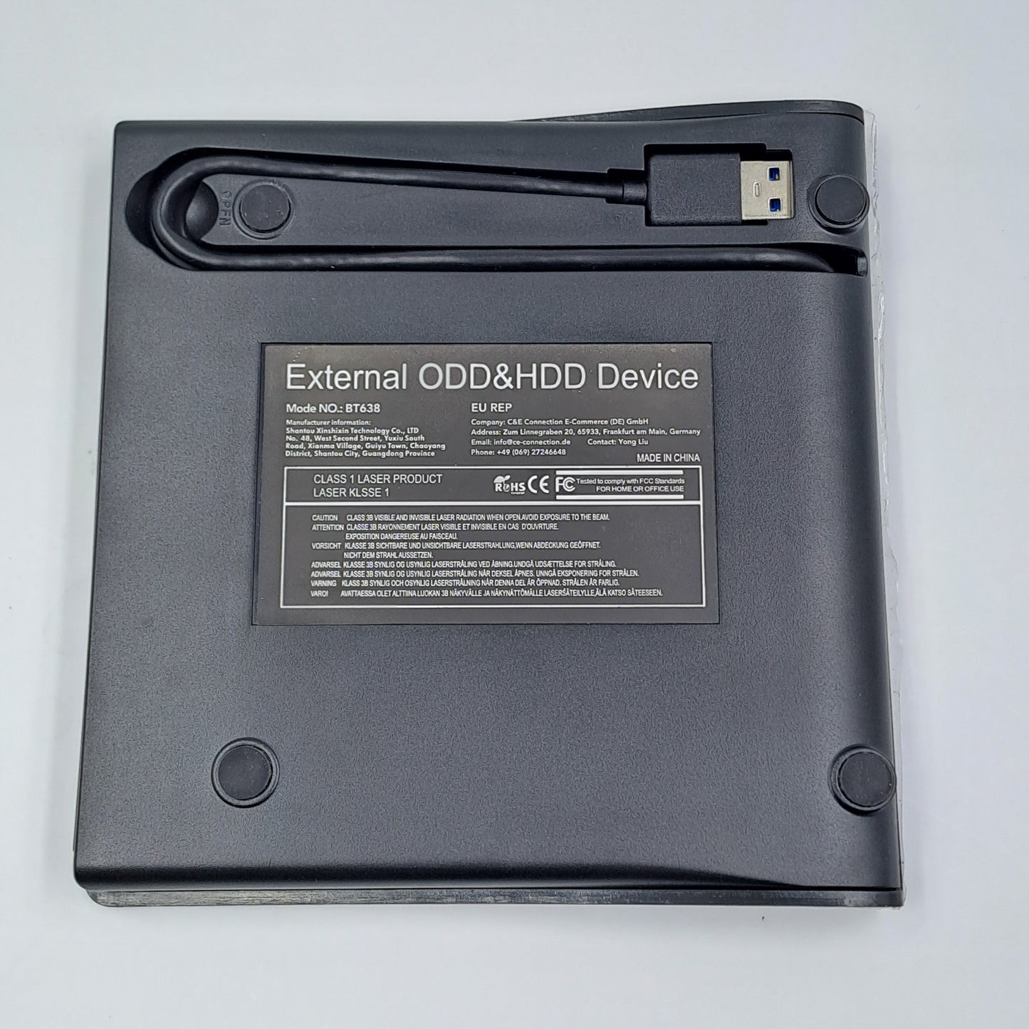 Unidad externa de DVD/CD USB 3.0 RODZON – Modelo BT638