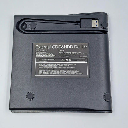 RODZON Unità DVD/CD Esterna USB 3.0 – Modello BT638