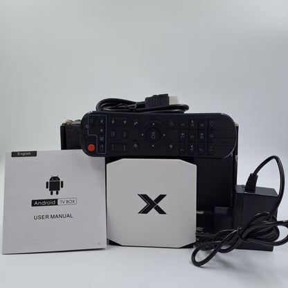 Android TV Box W3 4GB RAM 32GB ROM con Telecomando e HDMI