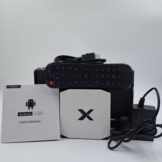 Android TV Box W3 4GB RAM 32GB ROM con Telecomando e HDMI